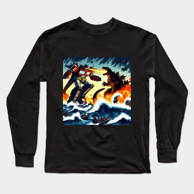 Transformers Knight #1 Long Sleeve T-Shirt by meowyaya